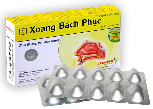 Xoang Bách Phục có gì tốt cho bệnh viêm xoang, viêm mũi dị ứng?